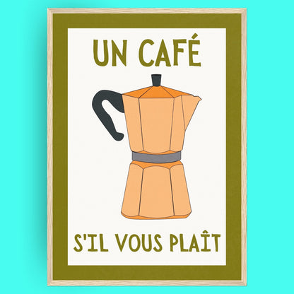 Coffee SVP - Orange Bleue Vague Flow