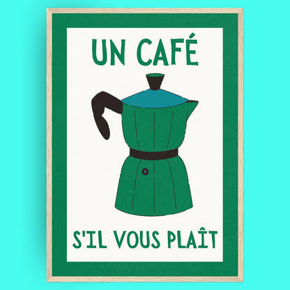 Coffee SVP - Vert Bleue Vague Flow