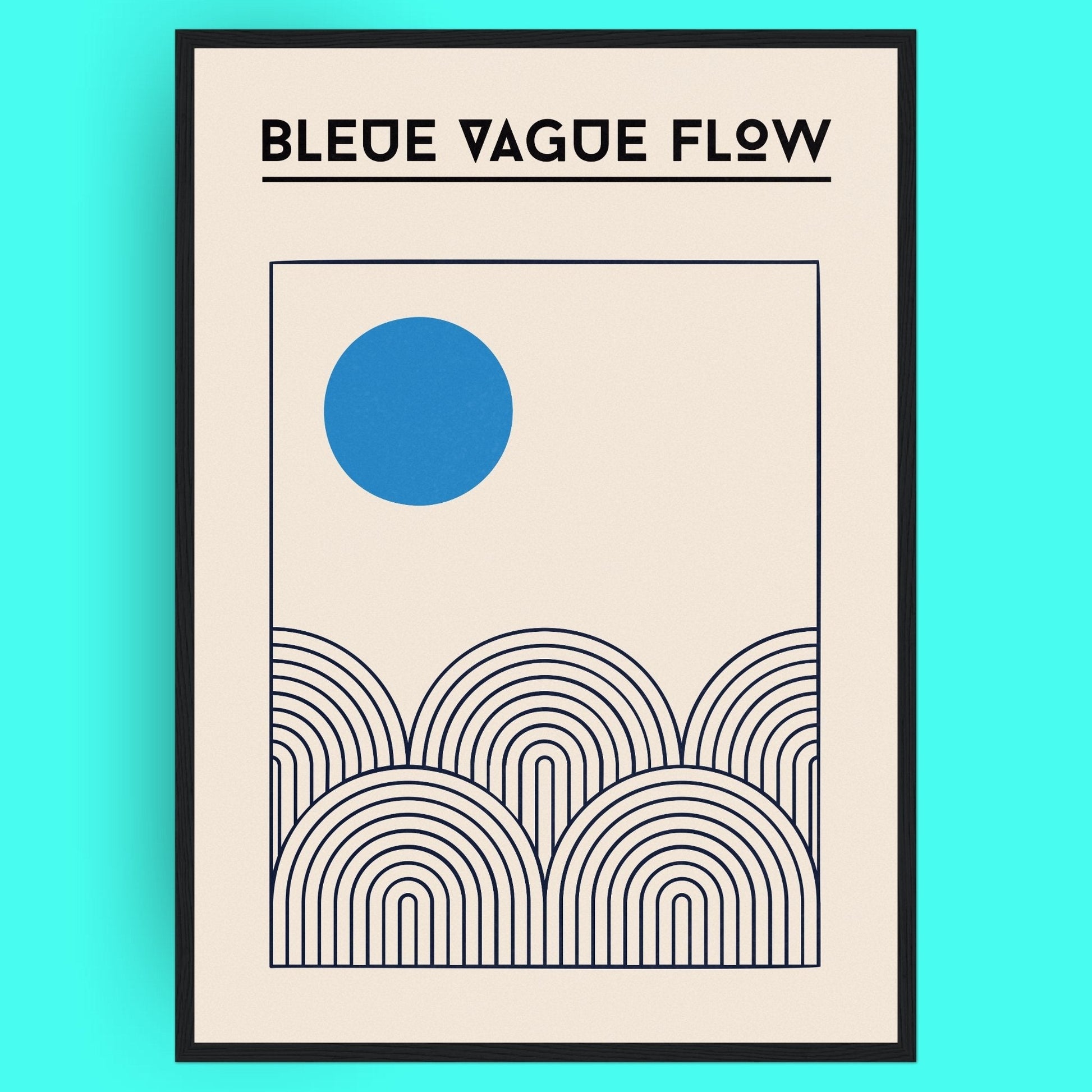 Bauhaus - Plage Bleue Vague Flow