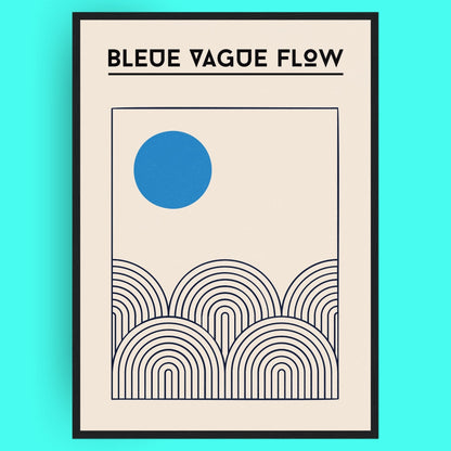 Bauhaus - Plage Bleue Vague Flow