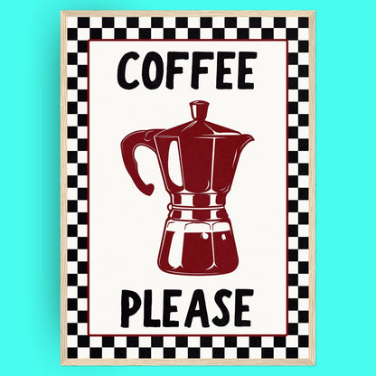 Coffee Please - Red Bleue Vague Flow