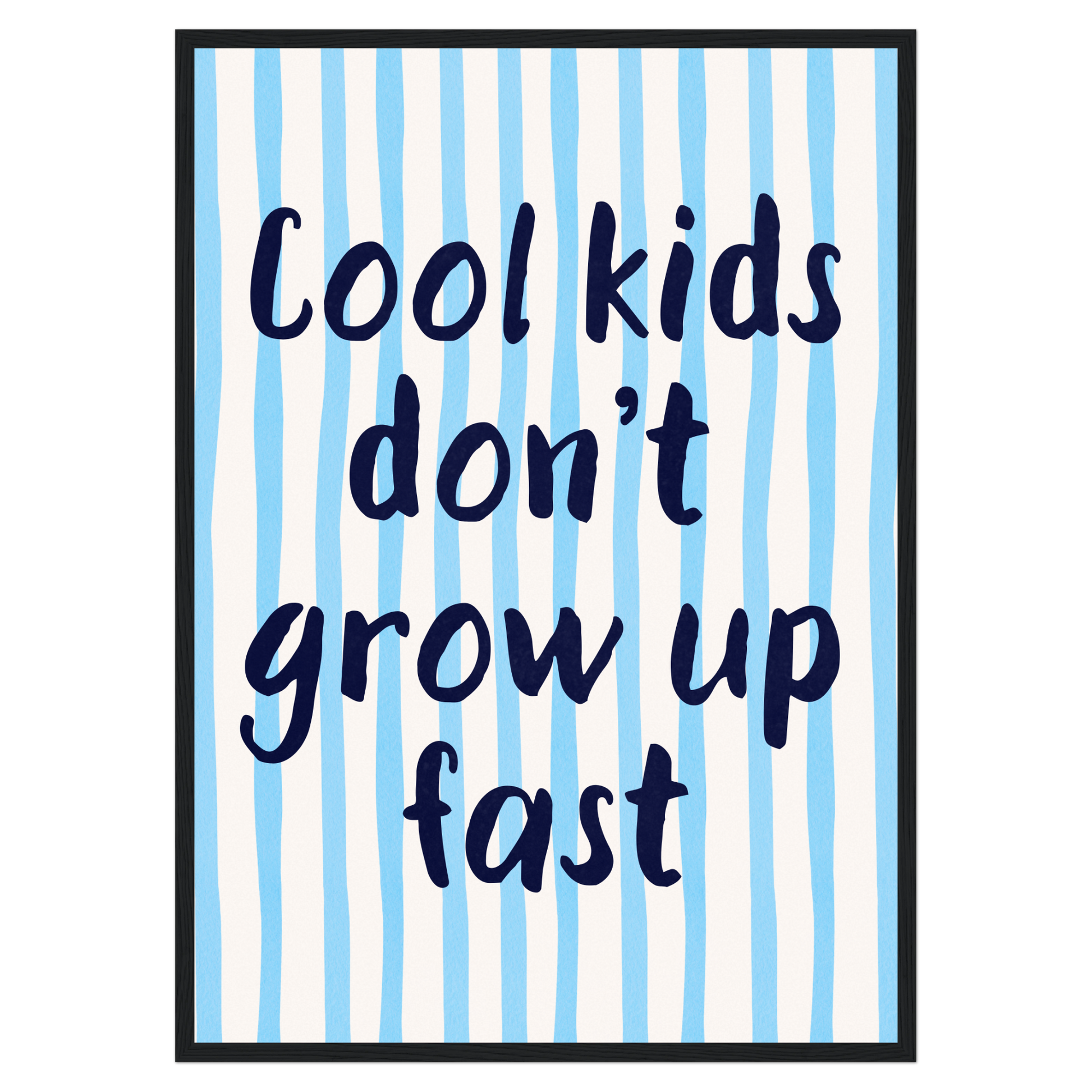 Cool Kids Bleue Vague Flow Print Material