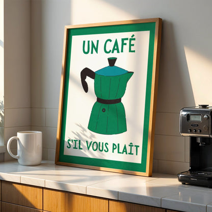 Coffee SVP - Vert Bleue Vague Flow