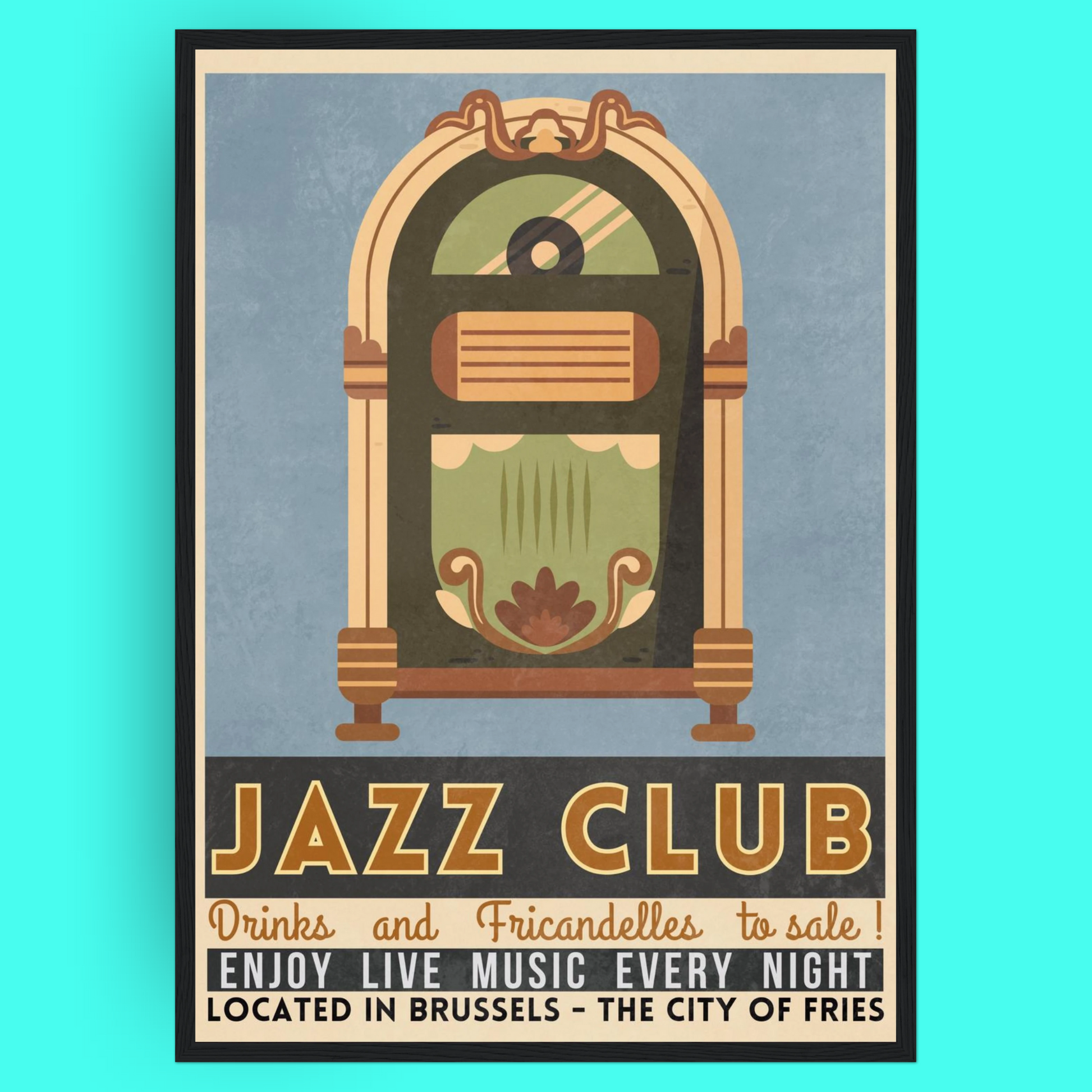 Jazz Club - Jukebox Bleue Vague Flow