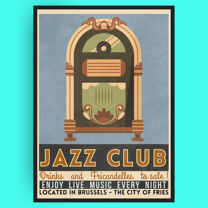 Jazz Club - Jukebox Bleue Vague Flow
