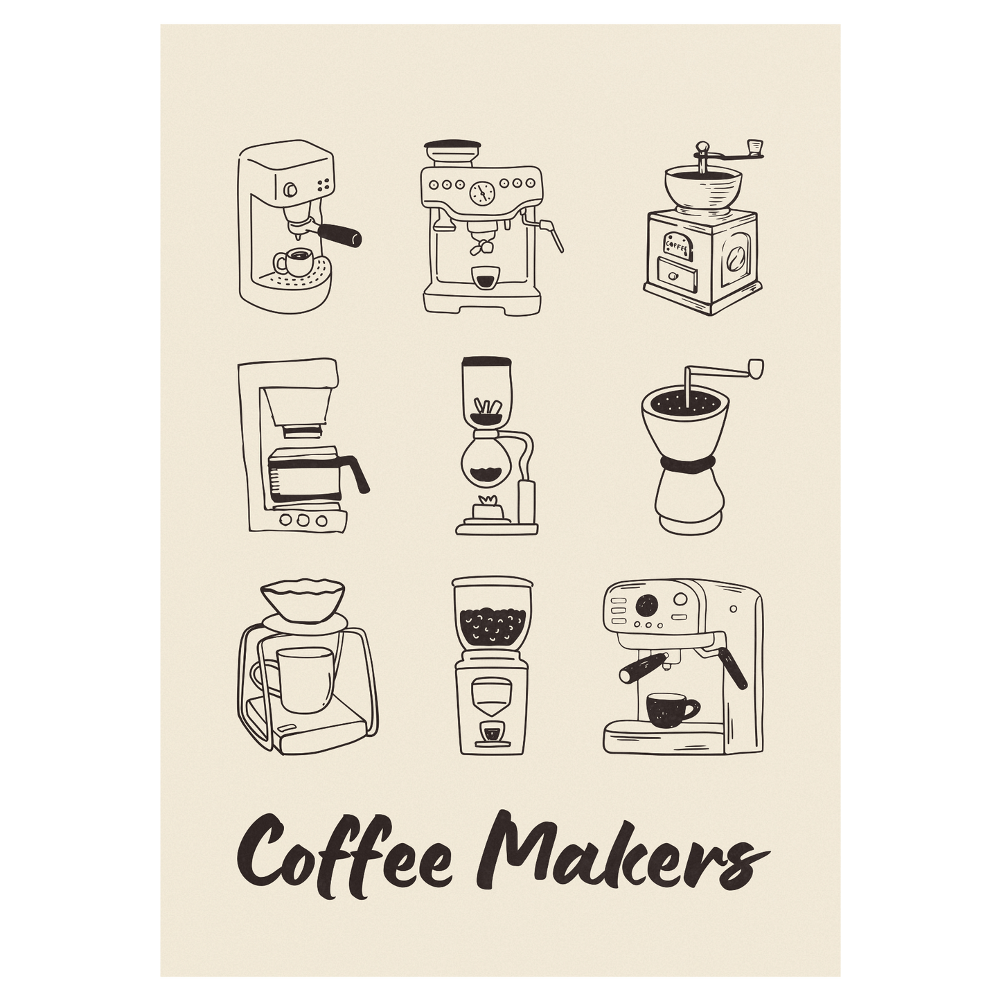 Coffee Makers Bleue Vague Flow