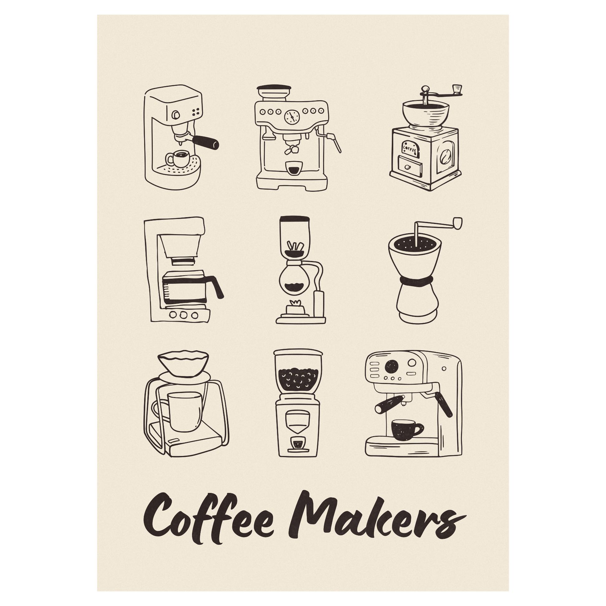 Coffee Makers Bleue Vague Flow