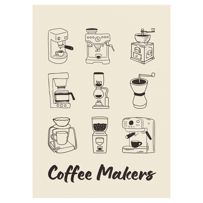 Coffee Makers Bleue Vague Flow