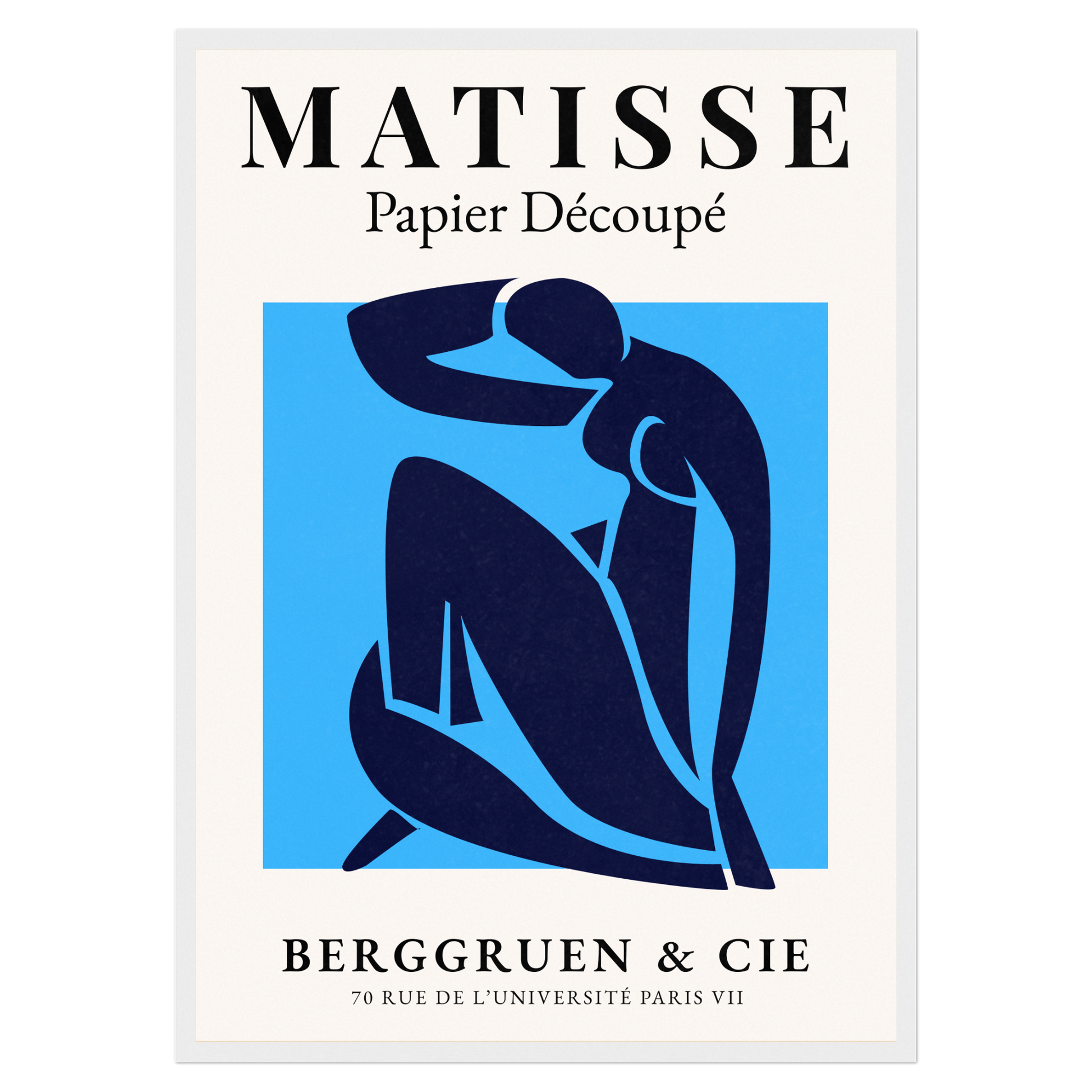 Matisse Papier Découpé - No2 Bleue Vague Flow