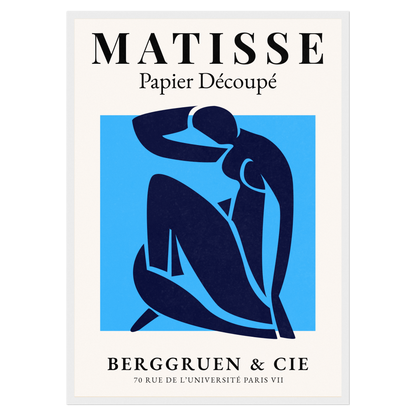Matisse Papier Découpé - No2 Bleue Vague Flow