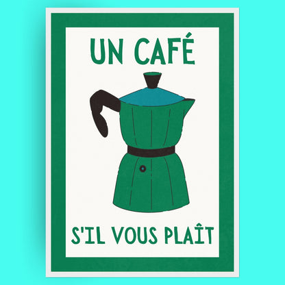 Coffee SVP - Vert Bleue Vague Flow