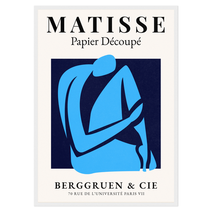 Matisse Papier Découpé - No1 Bleue Vague Flow Print Material