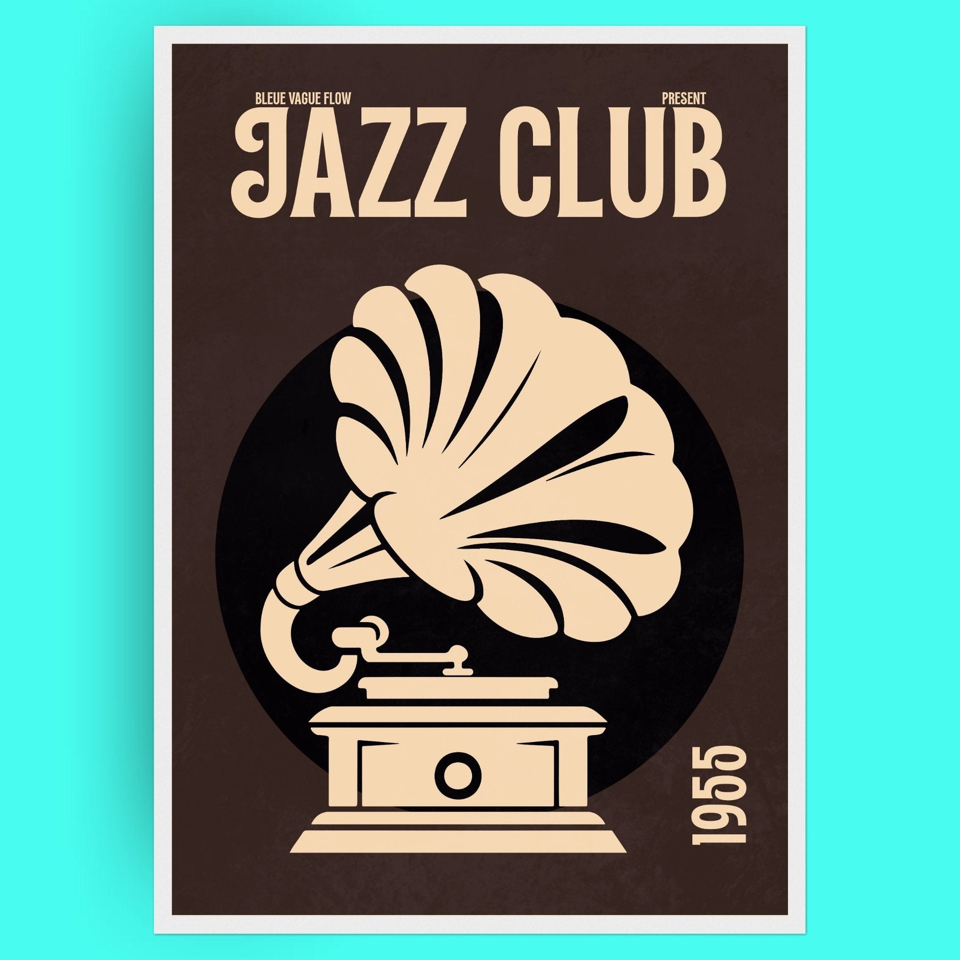 Jazz Club 55 - Gramophone Bleue Vague Flow