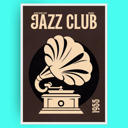 Jazz Club 55 - Gramophone Bleue Vague Flow