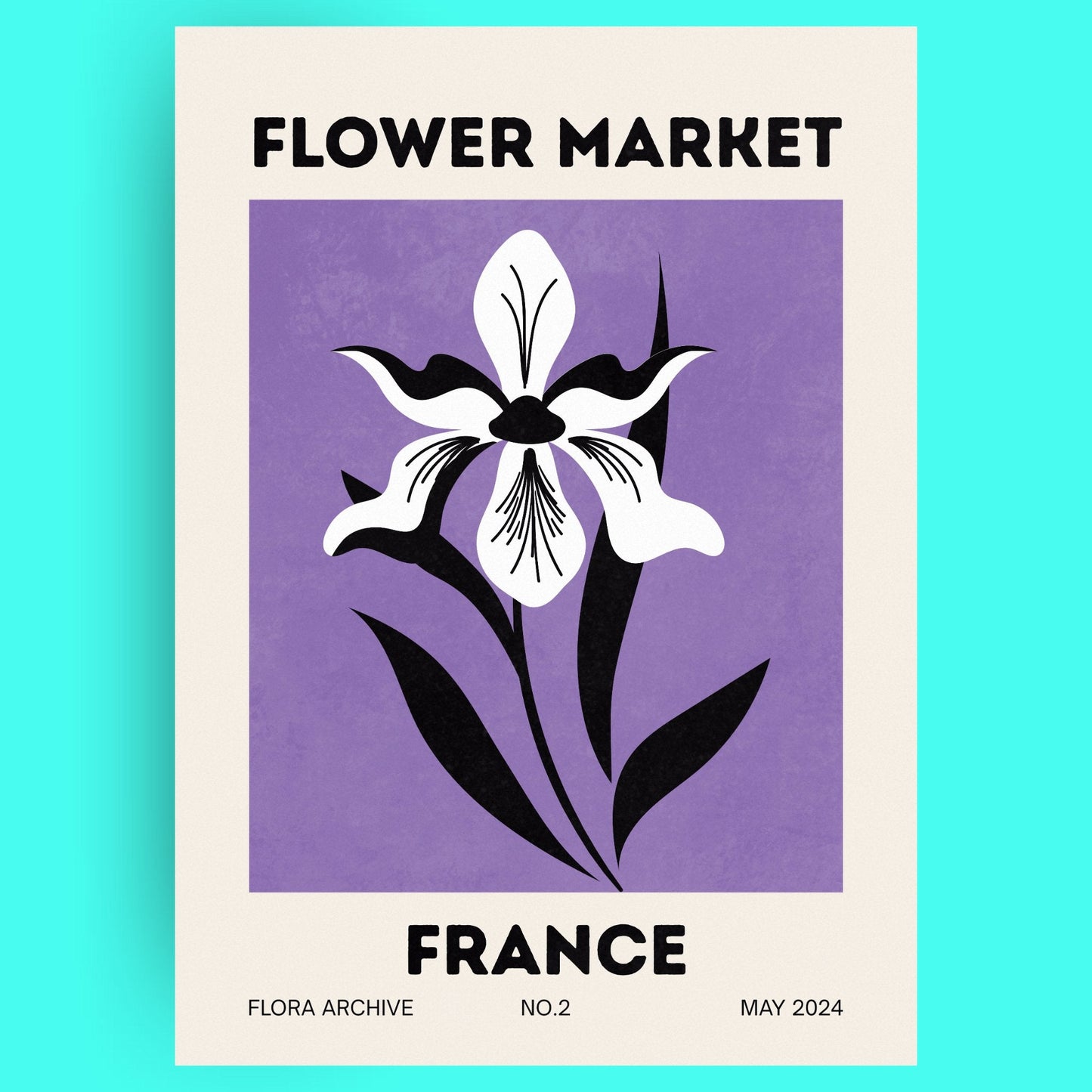 Flower Market - France Bleue Vague Flow