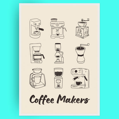Coffee Makers Bleue Vague Flow