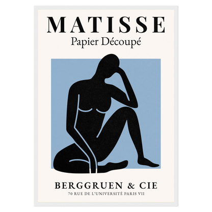 Matisse Papier Découpé - No3 Bleue Vague Flow