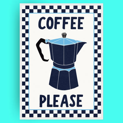 Coffee Please - Blue Bleue Vague Flow