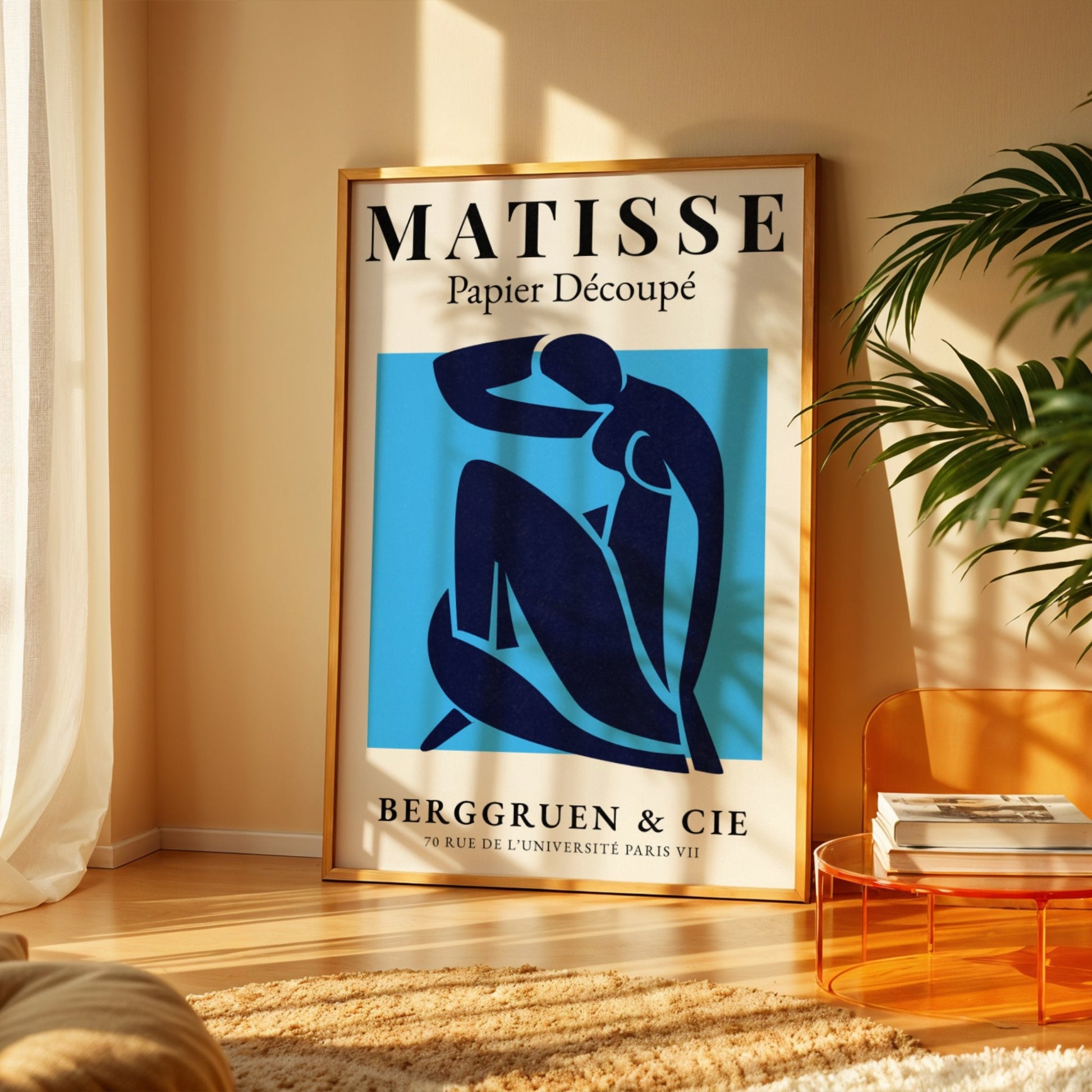 Matisse Papier Découpé - No2 Bleue Vague Flow