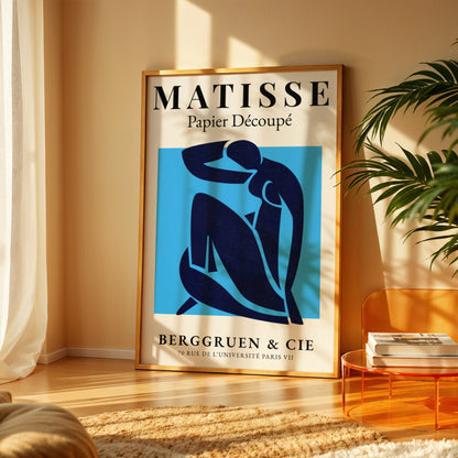 Matisse Papier Découpé - No2 Bleue Vague Flow