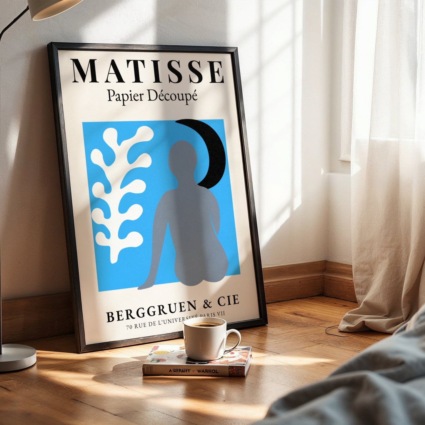 Matisse Papier Découpé - No4 Bleue Vague Flow