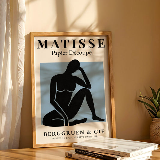 Matisse Papier Découpé - No3 Bleue Vague Flow