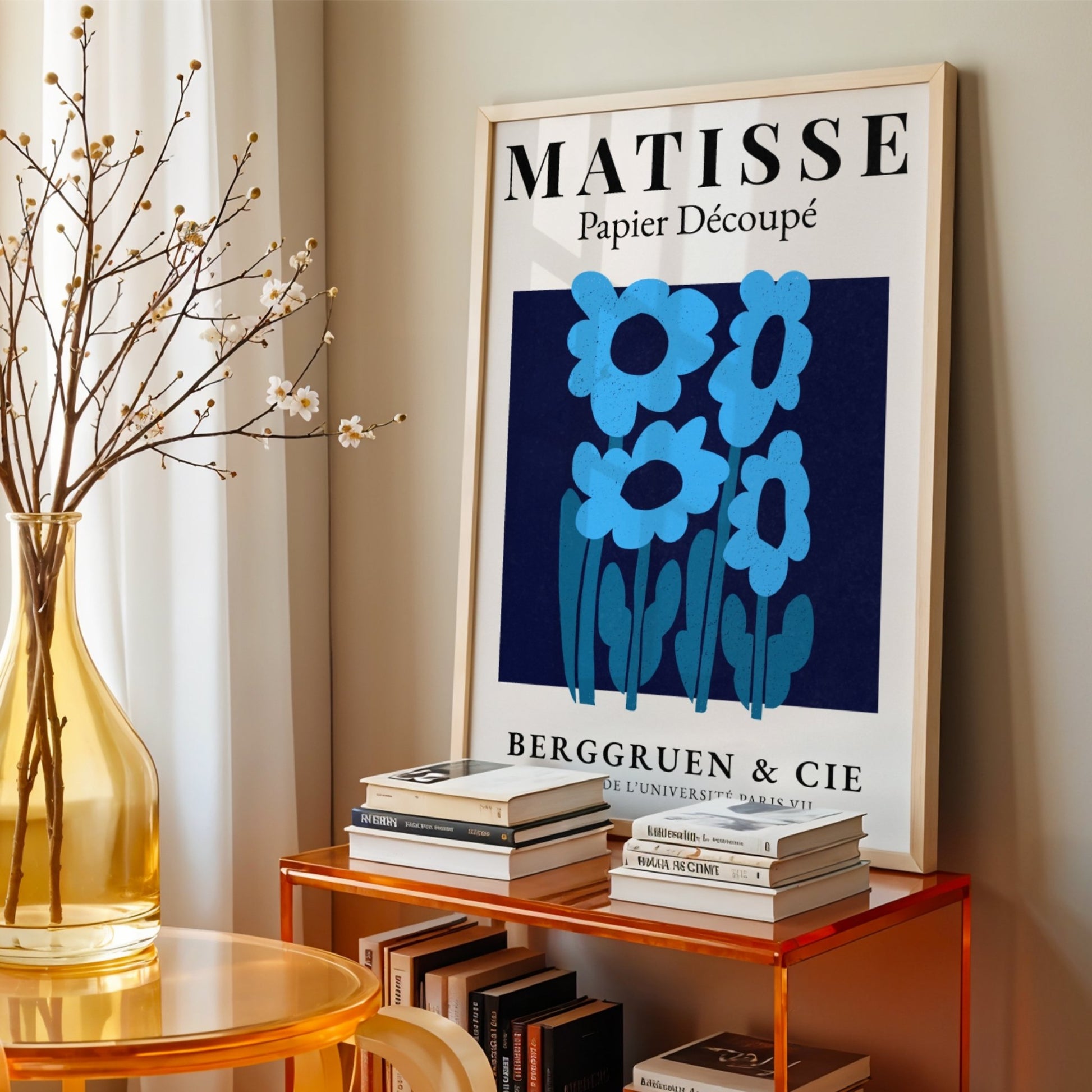 Matisse Papier Découpé - No8 - Bleue Vague Flow