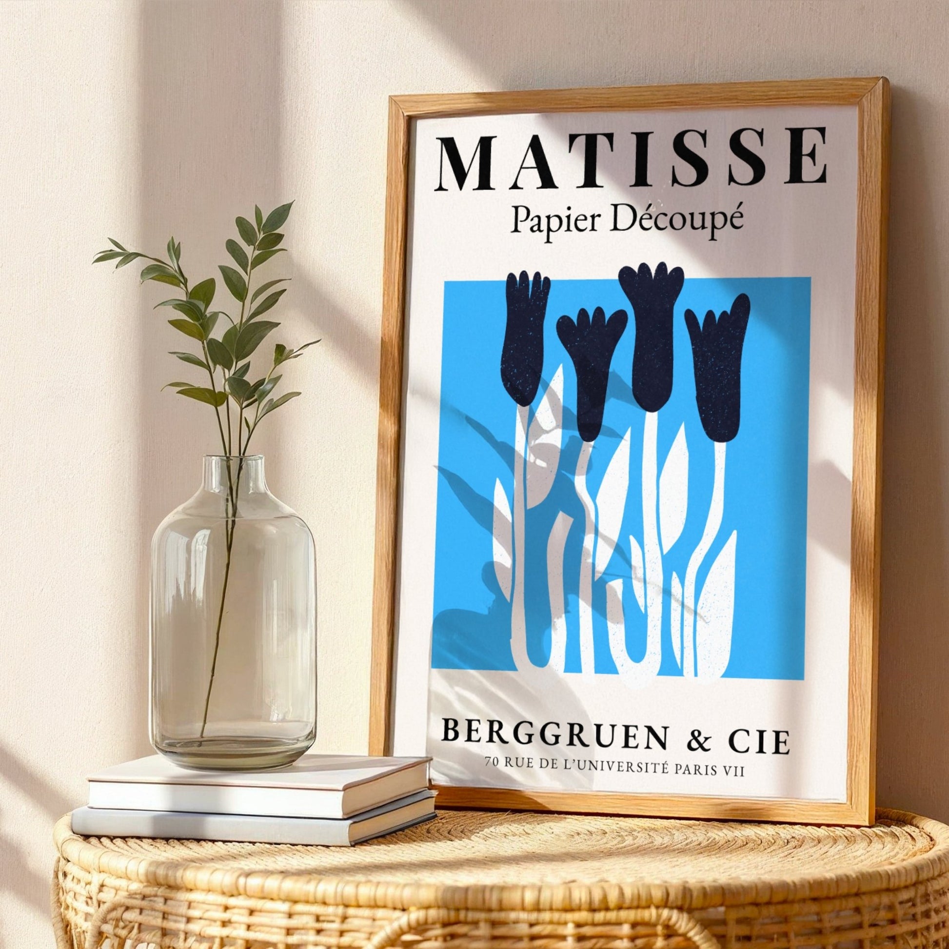 Matisse Papier Découpé - No7 - Bleue Vague Flow