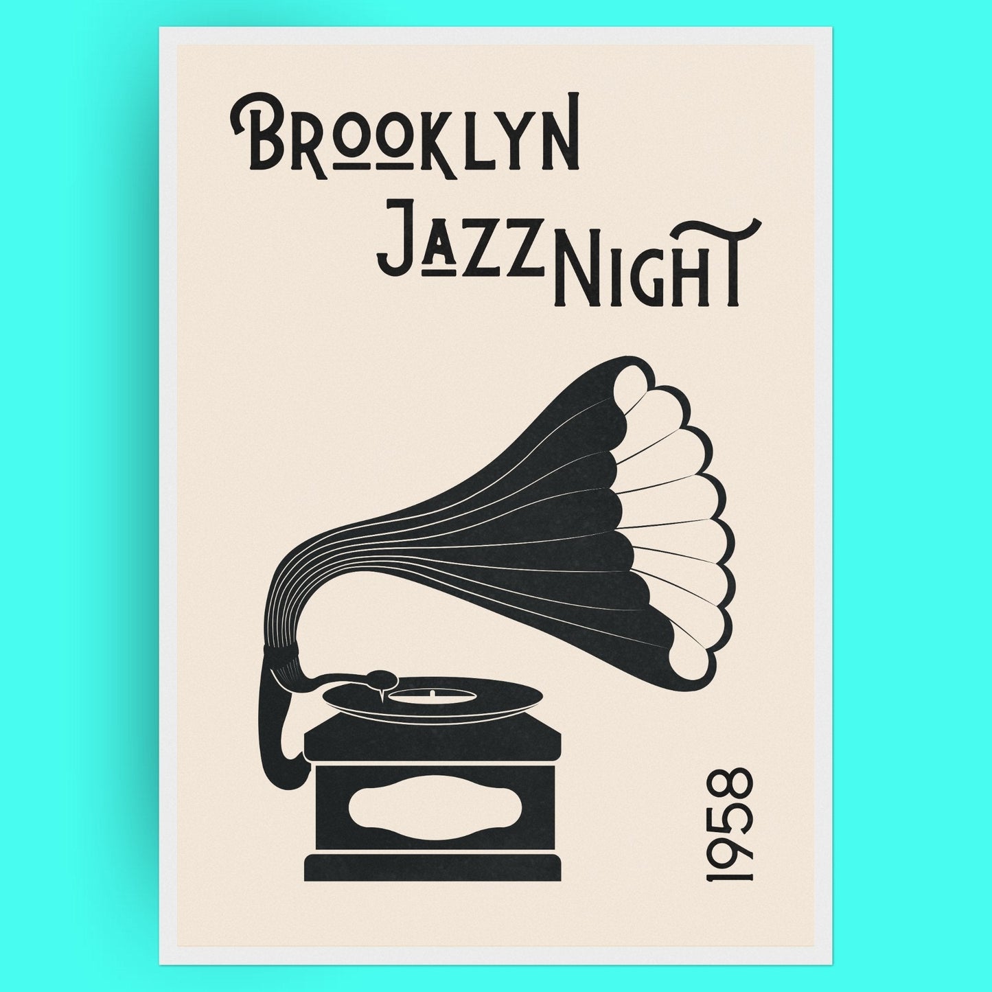 Brooklyn Jazz Night - Old Gramophone Bleue Vague Flow