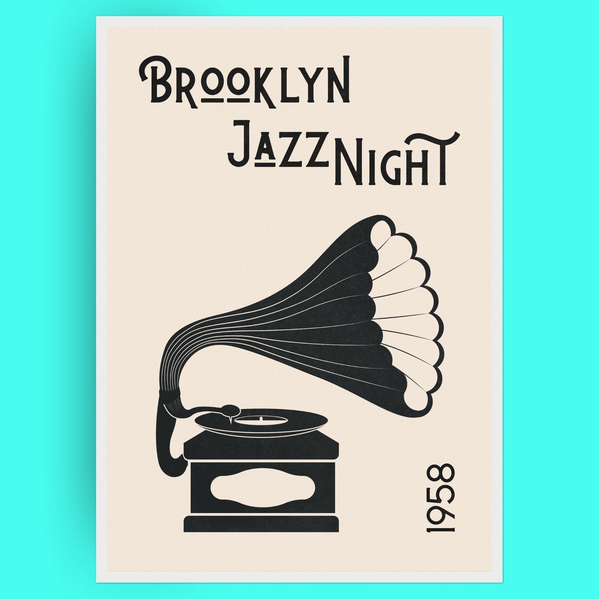 Brooklyn Jazz Night - Old Gramophone Bleue Vague Flow