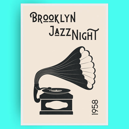 Brooklyn Jazz Night - Old Gramophone Bleue Vague Flow