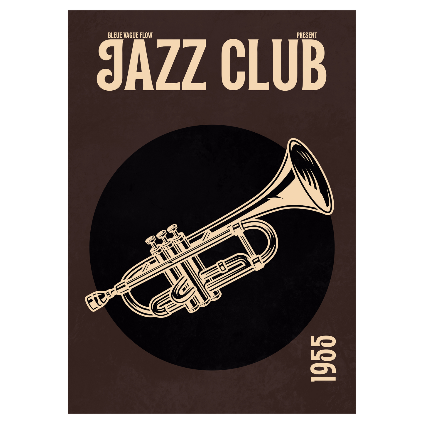 Jazz Club 55 - Trompette Bleue Vague Flow