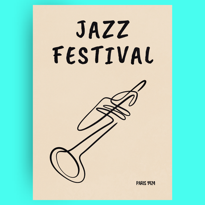 Jazz Festival Paris - Trompette Bleue Vague Flow