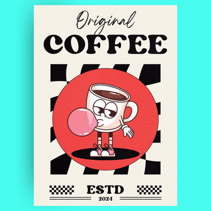 Original Coffee - Gum Gum Bleue Vague Flow