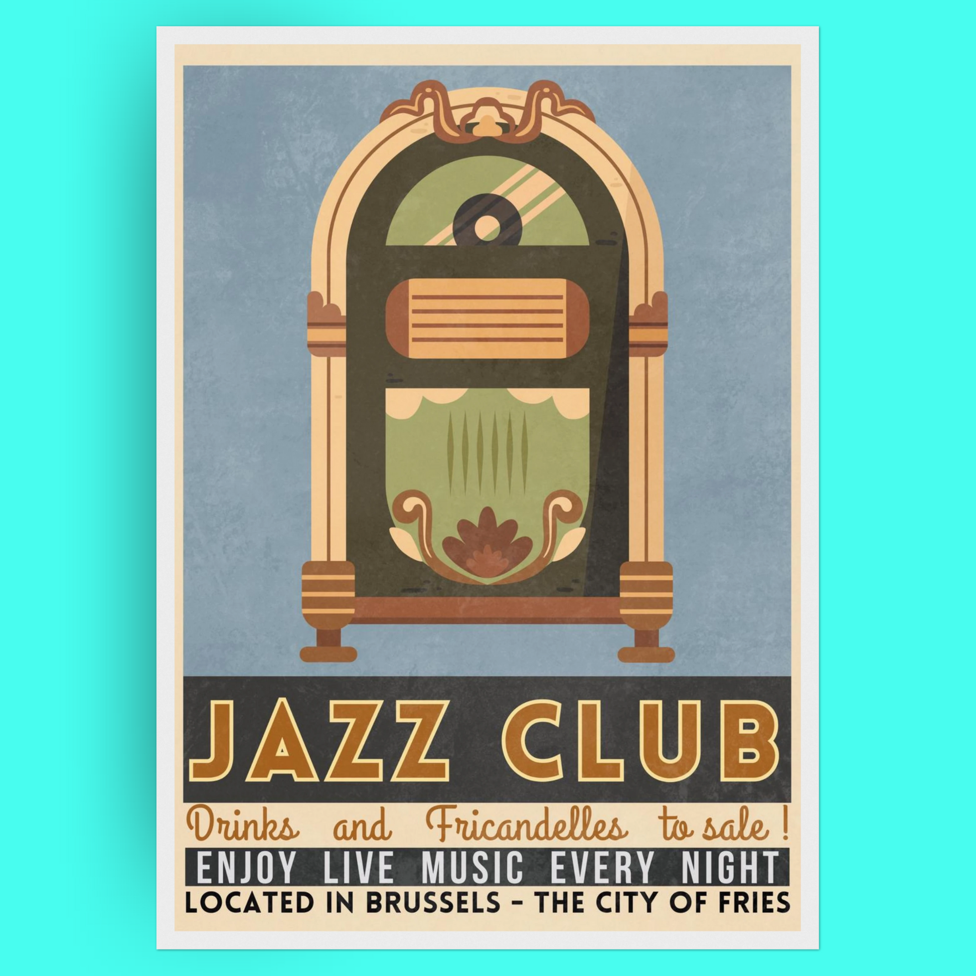 Jazz Club - Jukebox Bleue Vague Flow