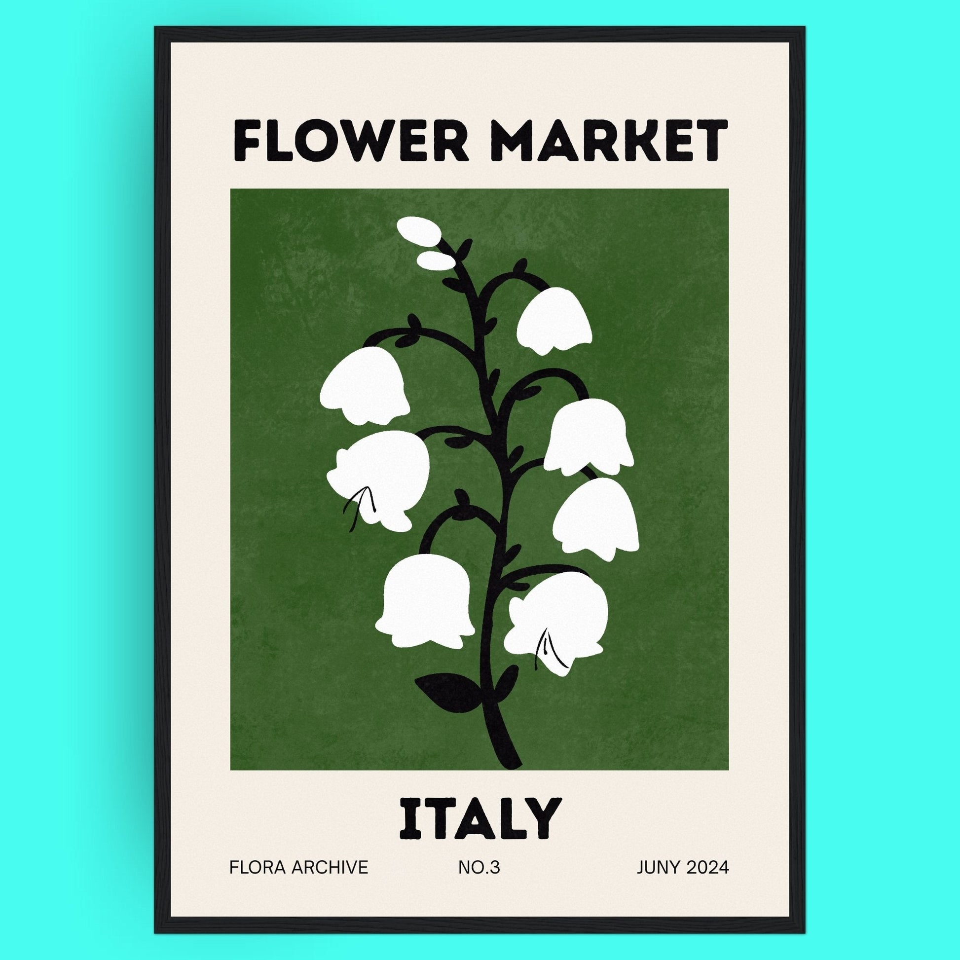 Flower Market - Italy Bleue Vague Flow