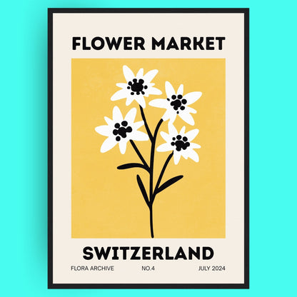 Flower Market - Switzerland Bleue Vague Flow