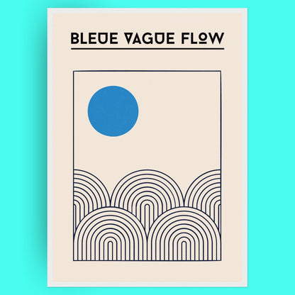 Bauhaus - Plage Bleue Vague Flow