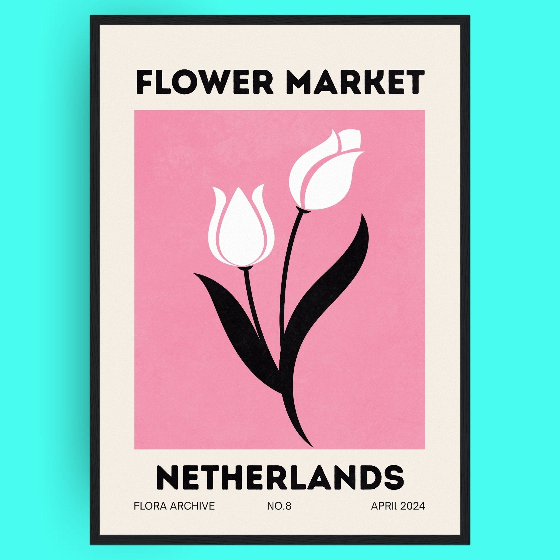 Flower Market - Netherlands Bleue Vague Flow