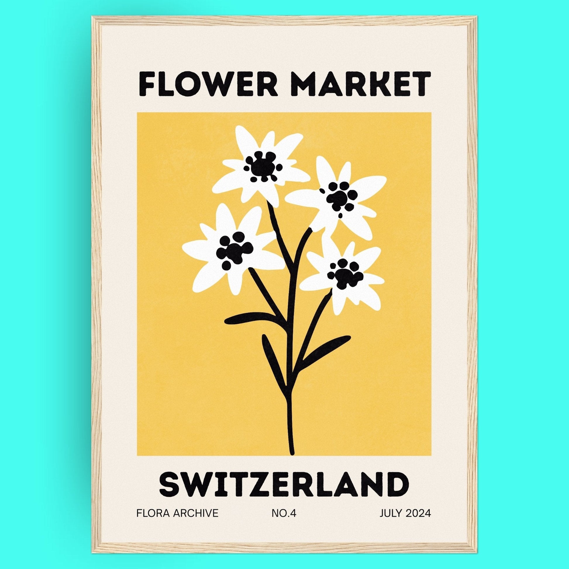 Flower Market - Switzerland Bleue Vague Flow