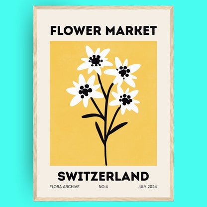 Flower Market - Switzerland Bleue Vague Flow