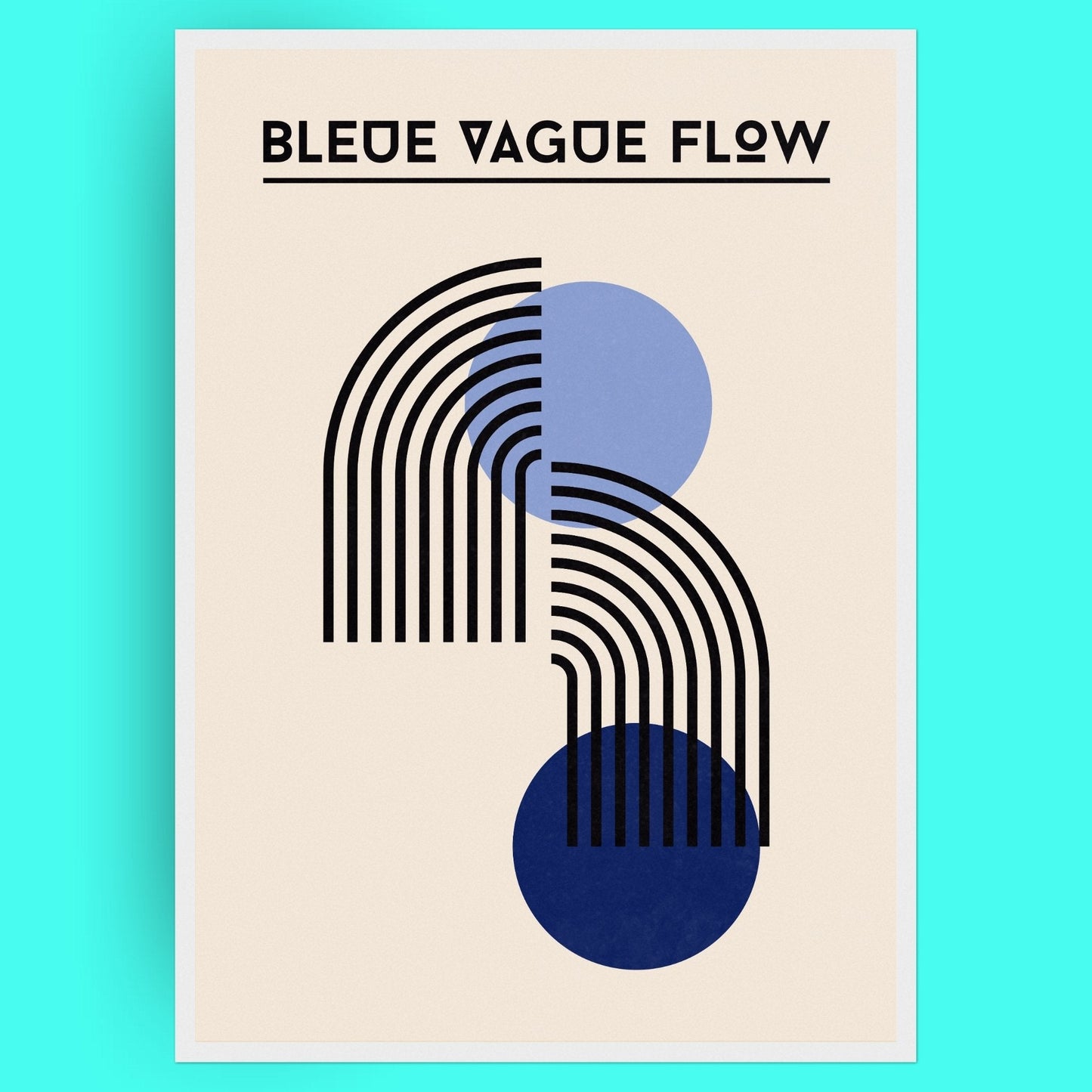 Bauhaus - Élévateur Bleue Vague Flow