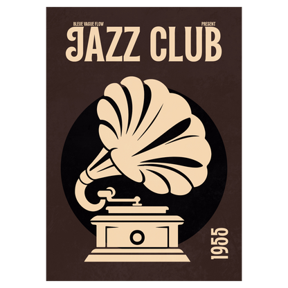 Jazz Club 55 - Gramophone Bleue Vague Flow