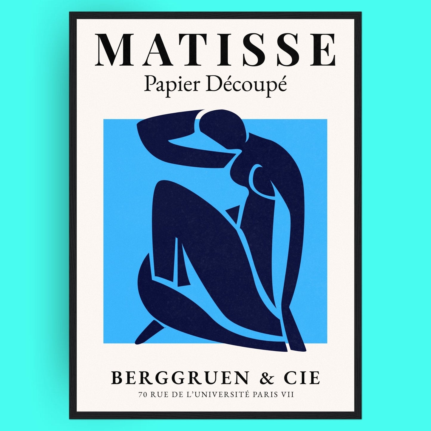 Matisse Papier Découpé - No2 Bleue Vague Flow