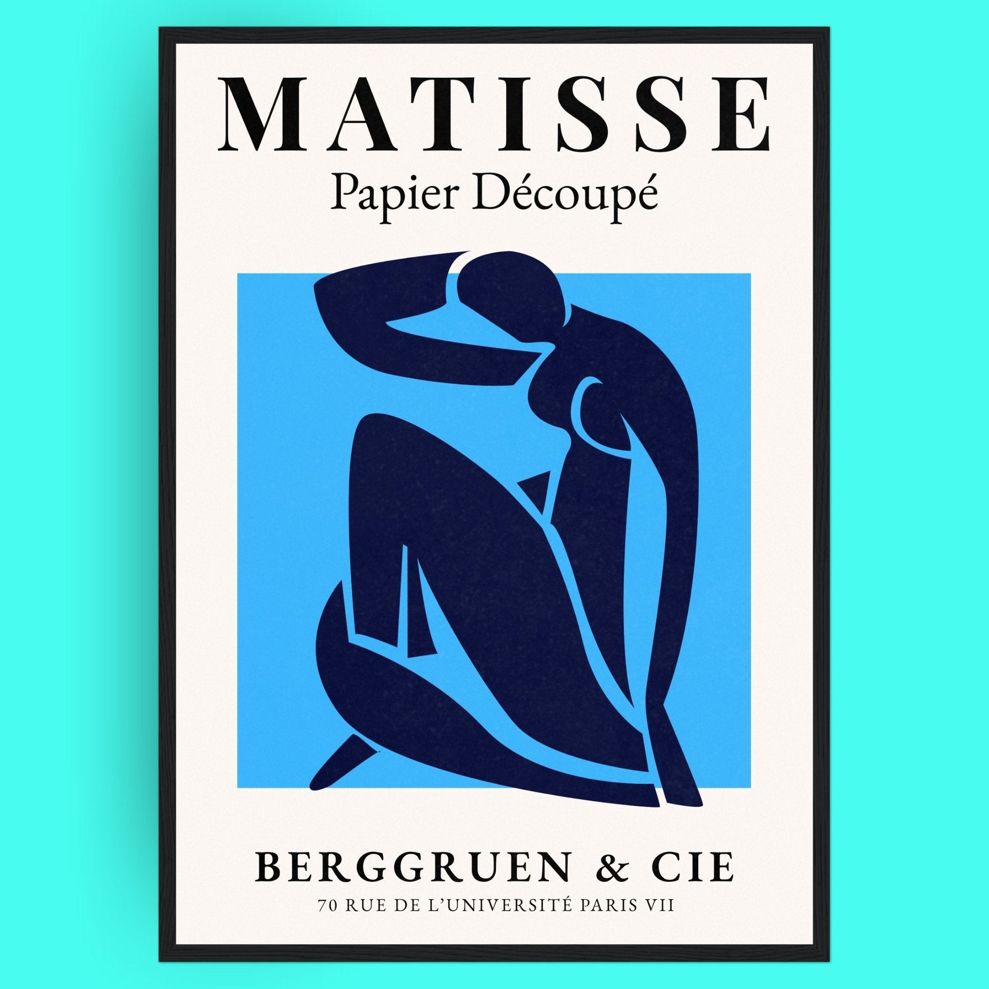 Matisse Papier Découpé - No2 Bleue Vague Flow