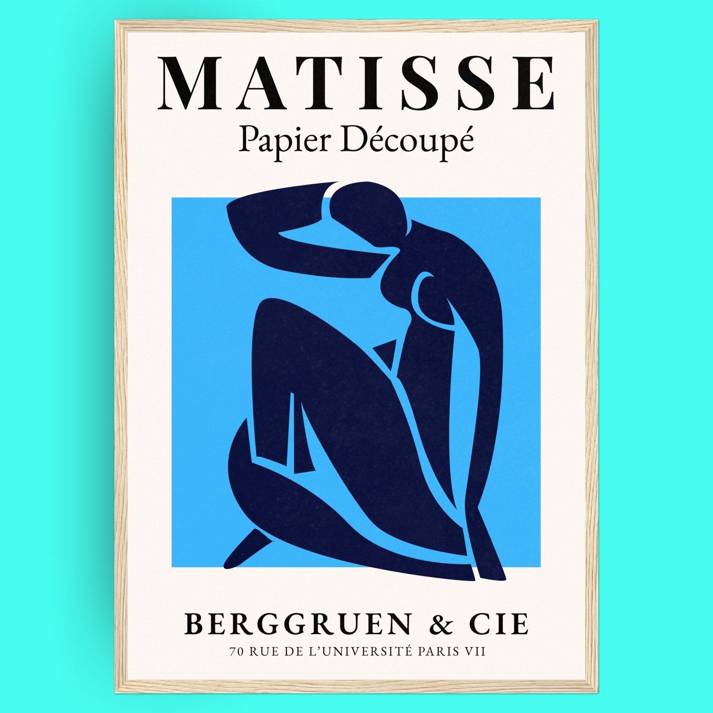 Matisse Papier Découpé - No2 Bleue Vague Flow
