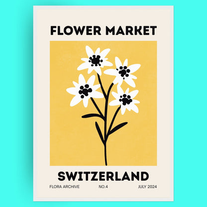 Flower Market - Switzerland Bleue Vague Flow