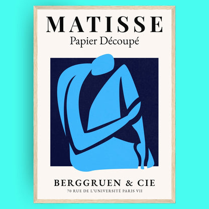 Matisse Papier Découpé - No1 Bleue Vague Flow Print Material