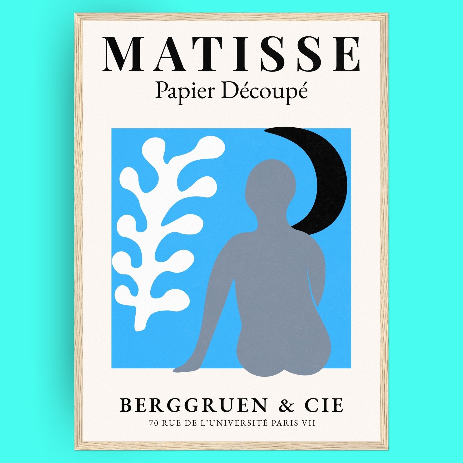 Matisse Papier Découpé - No4 Bleue Vague Flow