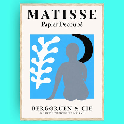 Matisse Papier Découpé - No4 Bleue Vague Flow